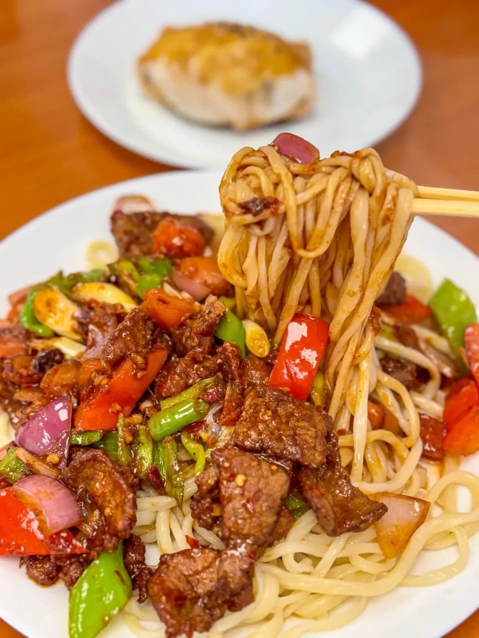 Hand-Pulled Lagman Noodles