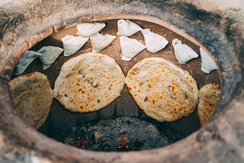 Naan from the Clay Oven